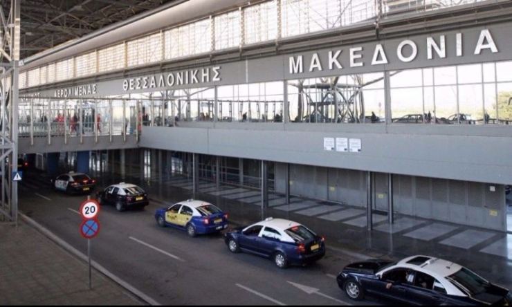 αεροδρόμιο μακεδονία, πιάτσα ταξί