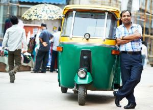 Rickshaw ταξί Ινδία