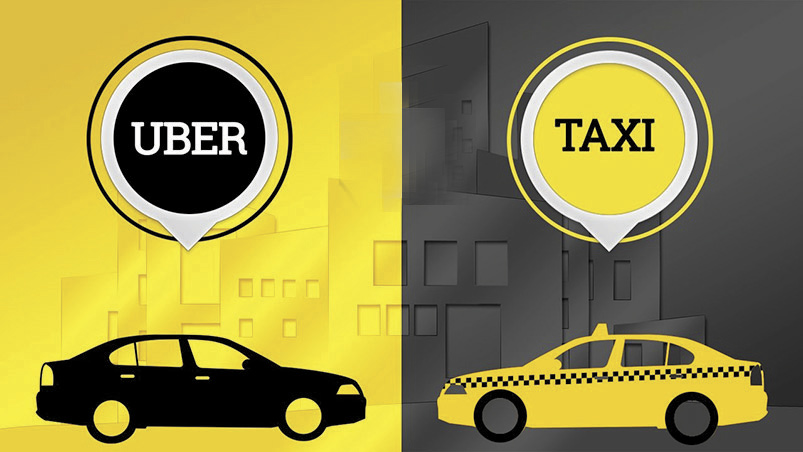 Uber vs ταξί