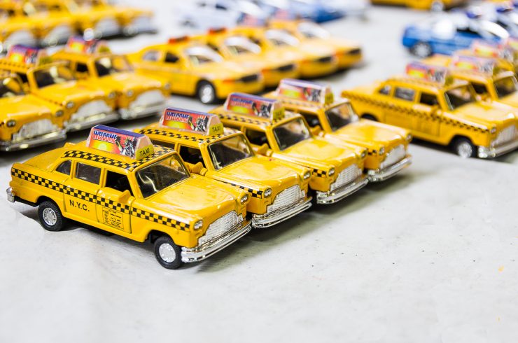 Μινιατούρες ταξί απο την Νέα Υόρκυ για souvenir