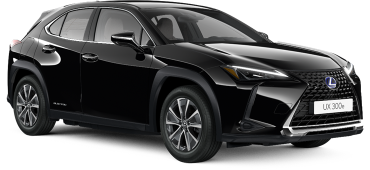 Το ηλεκτρικό μοντέλο “Lexus UX” σε μαύρο χρώμα